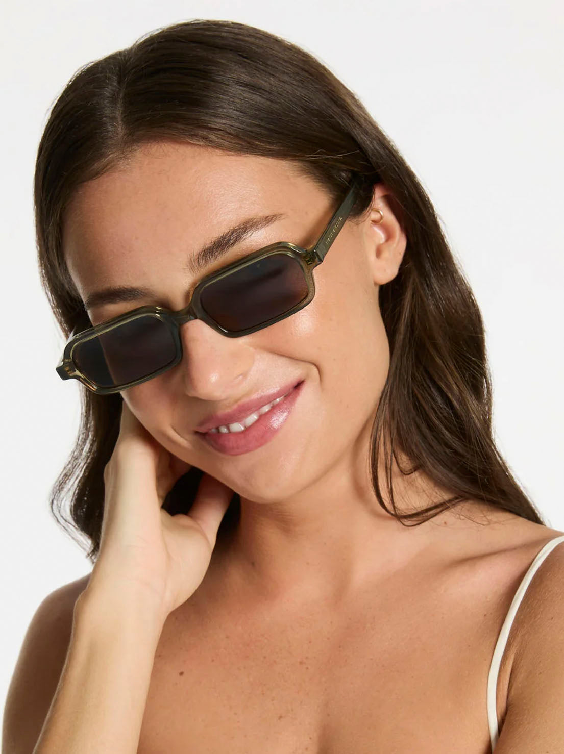 Status Anxiety - Nebula Sunglasses - Moss/Gold