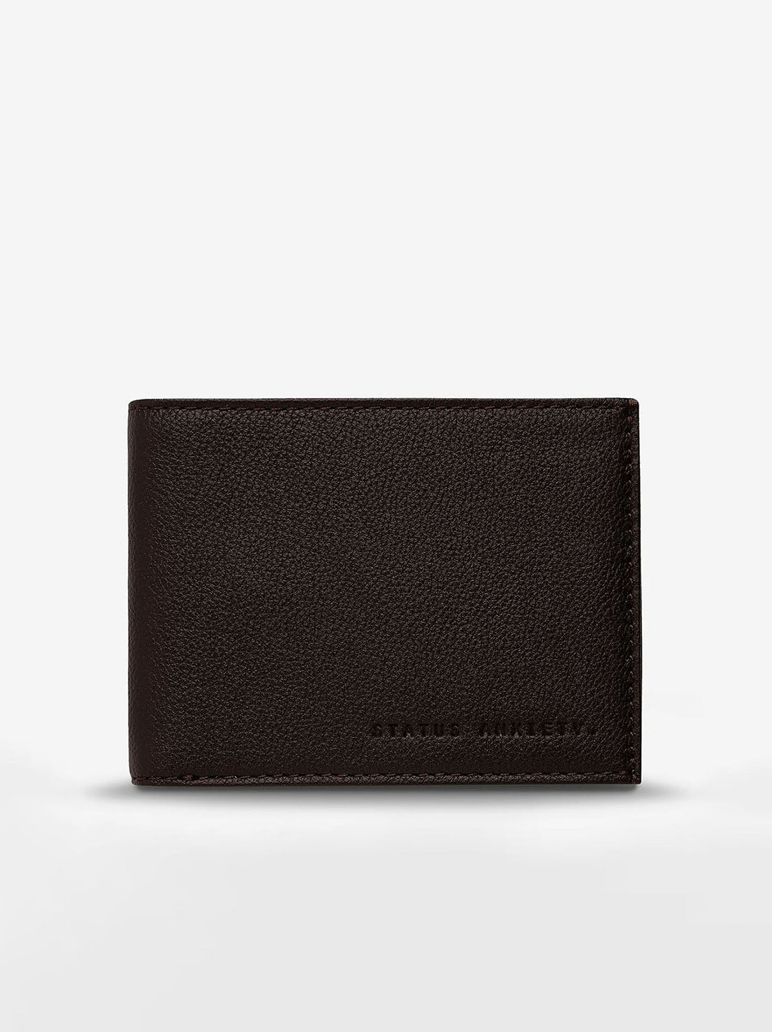 Status Anxiety - Noah Wallet - Chocolate
