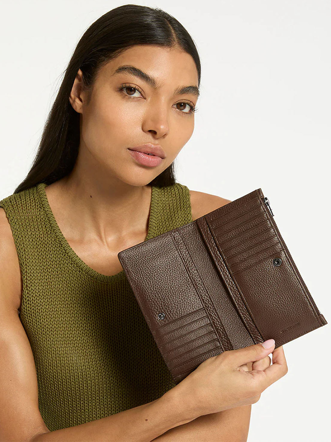 Status Anxiety - Old Flame Wallet - Cocoa