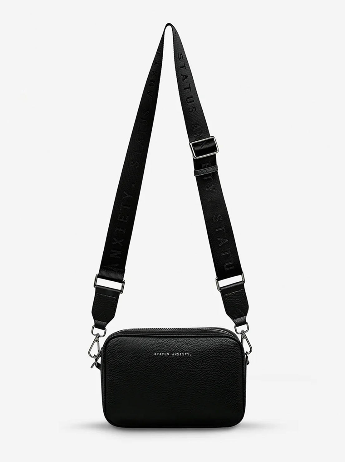 Status Anxiety - Plunder Bag With Dual Strap - Black