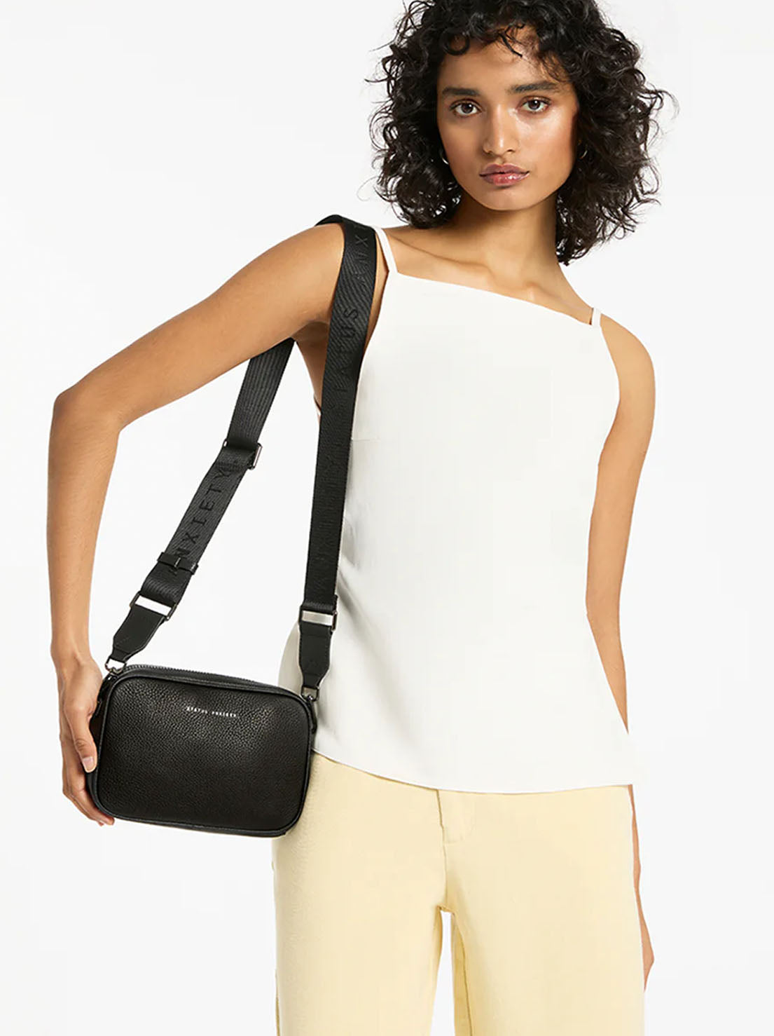Status Anxiety - Plunder Bag With Dual Strap - Black