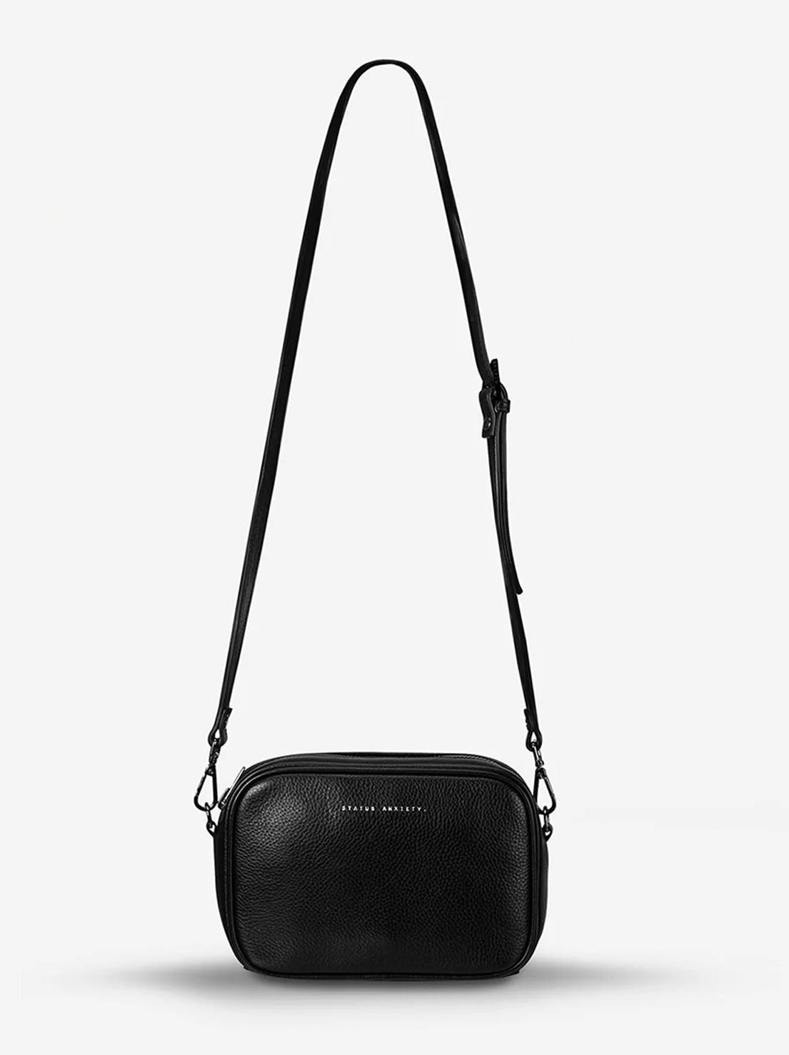 Status Anxiety - Plunder Bag With Dual Strap - Black