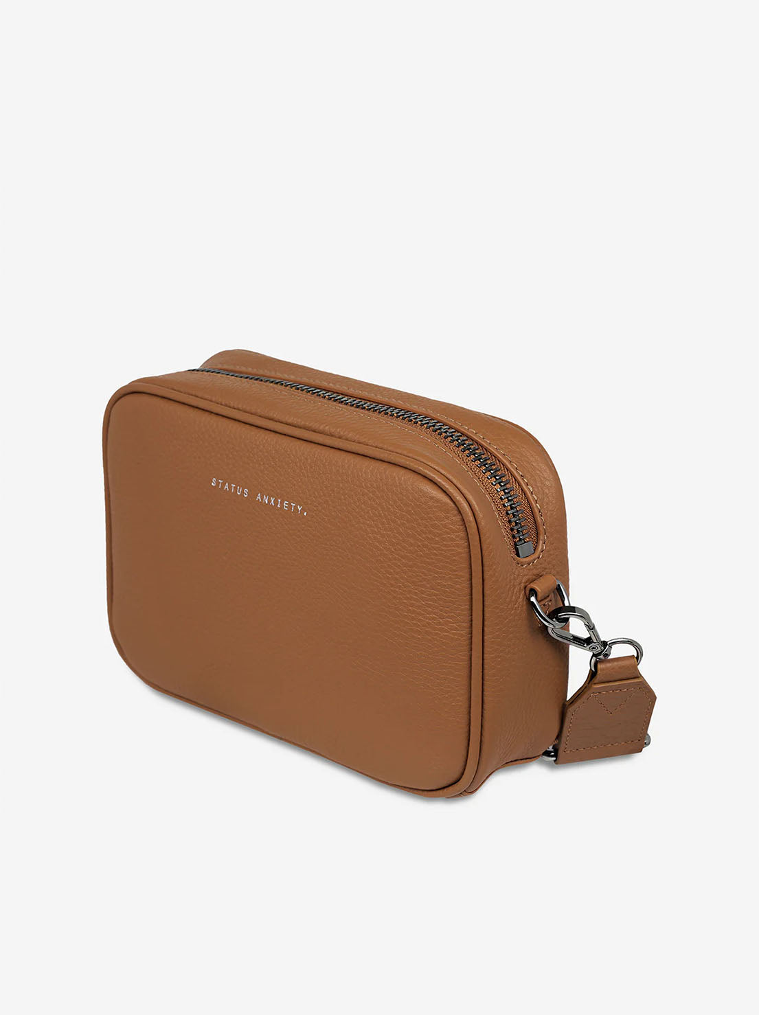 Status Anxiety - Plunder Bag With Dual Strap - Camel