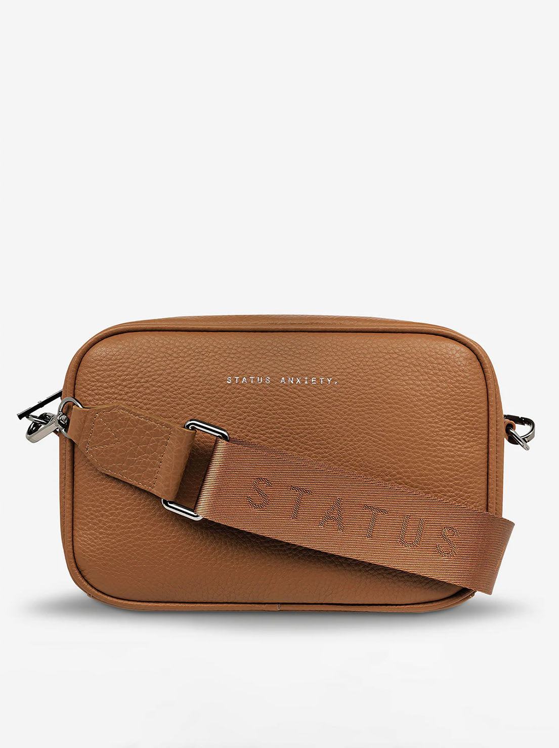 Status Anxiety - Plunder Bag With Dual Strap - Camel