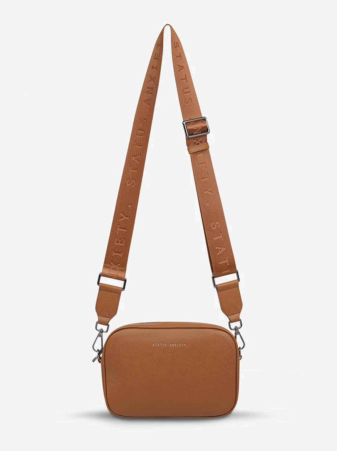 Status Anxiety - Plunder Bag With Dual Strap - Camel