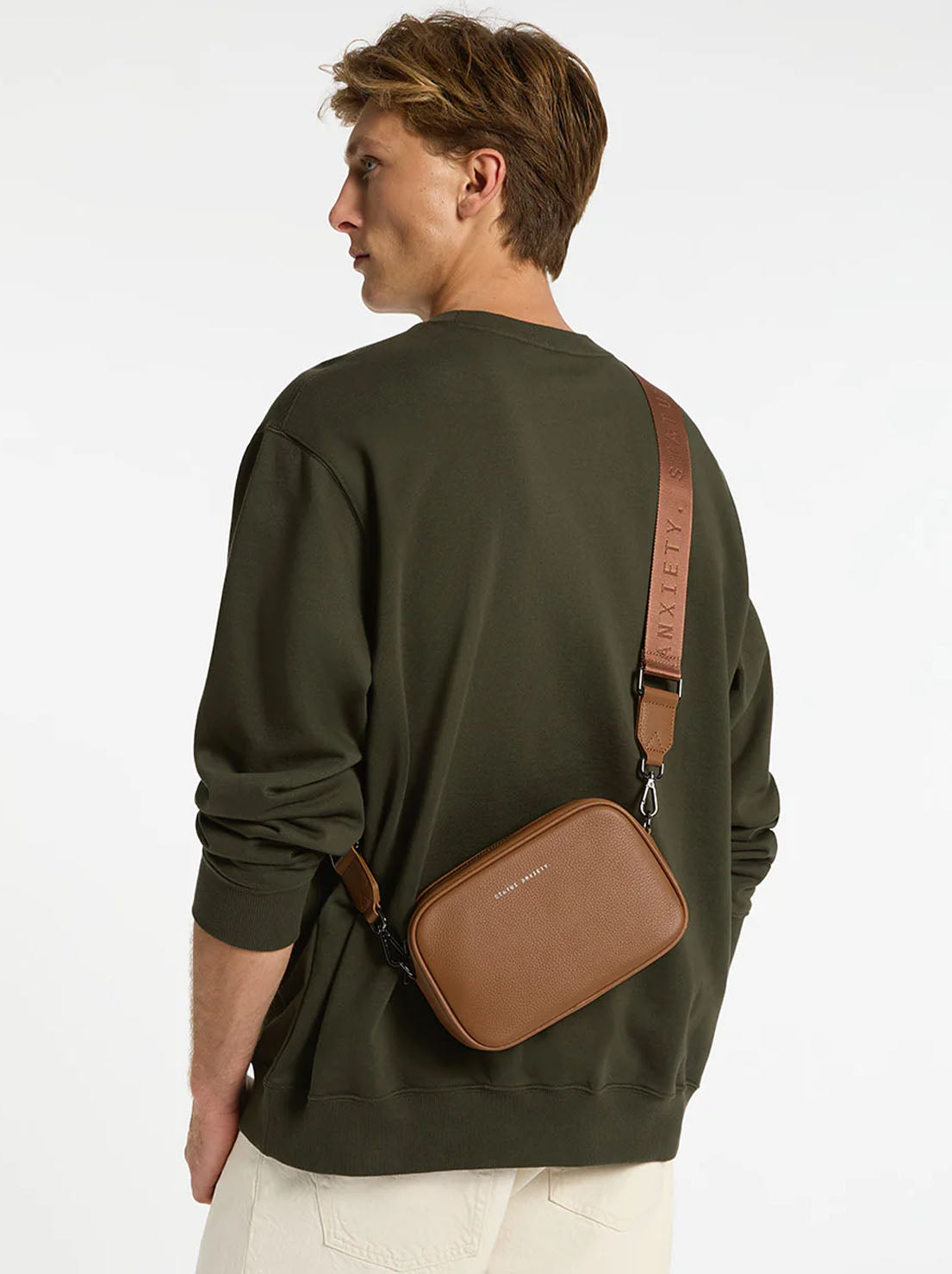 Status Anxiety - Plunder Bag With Dual Strap - Camel
