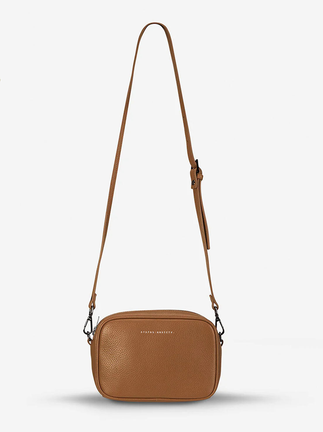 Status Anxiety - Plunder Bag With Dual Strap - Camel