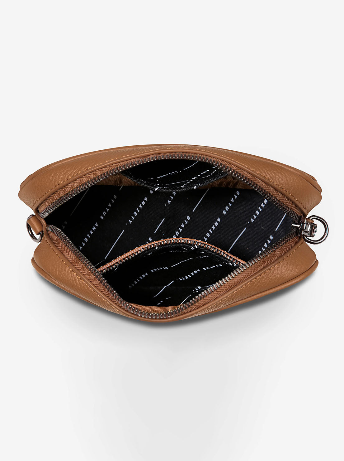 Status Anxiety - Plunder Bag With Dual Strap - Camel