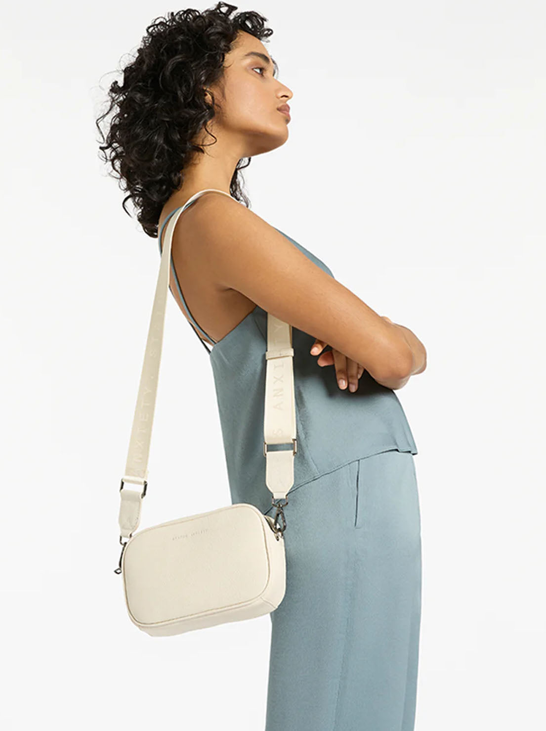 Status Anxiety - Plunder Bag With Dual Strap - Chalk