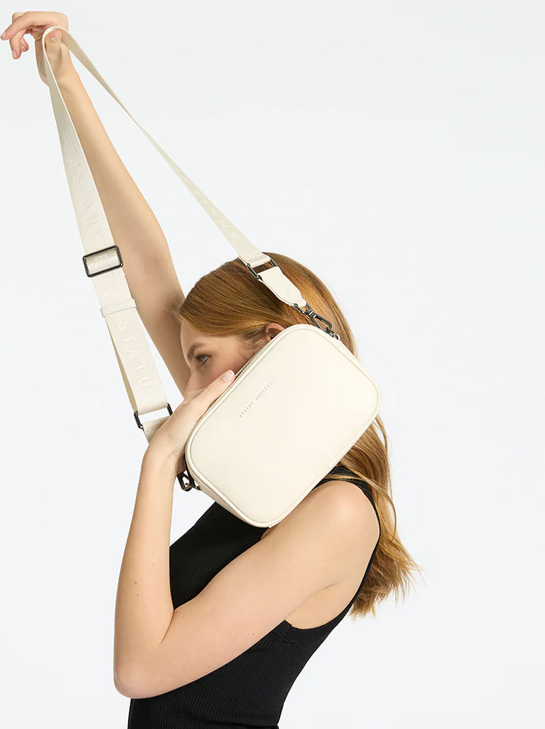 Status Anxiety - Plunder Bag With Dual Strap - Chalk