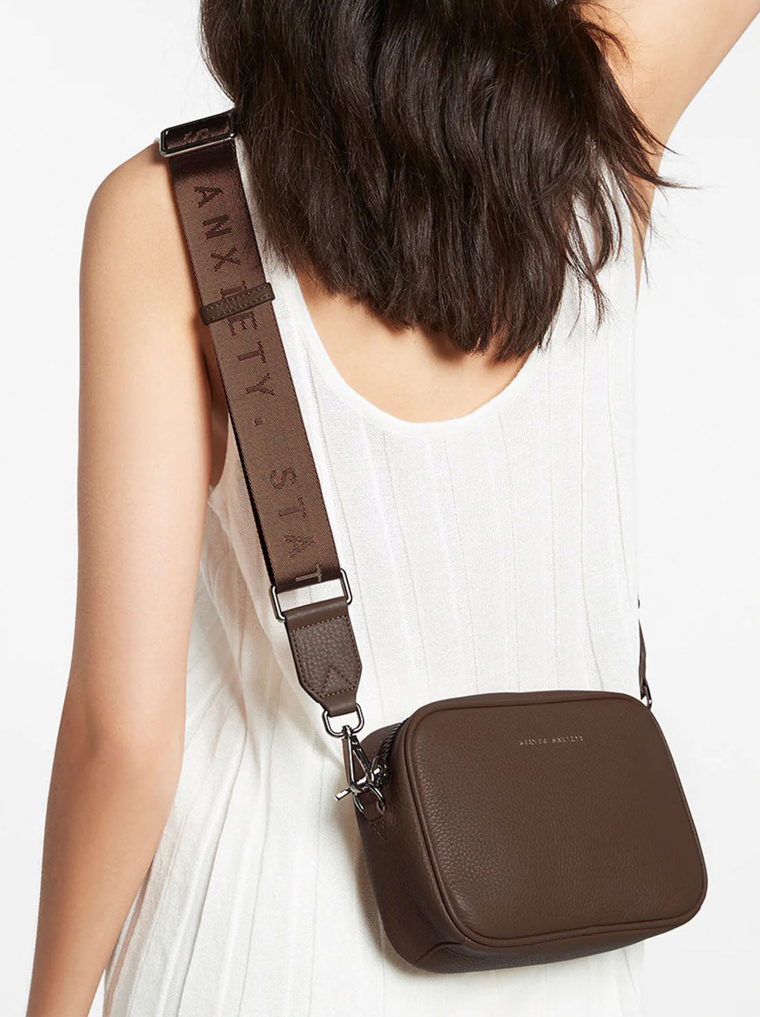 Status Anxiety - Plunder Bag With Dual Strap - Cocoa