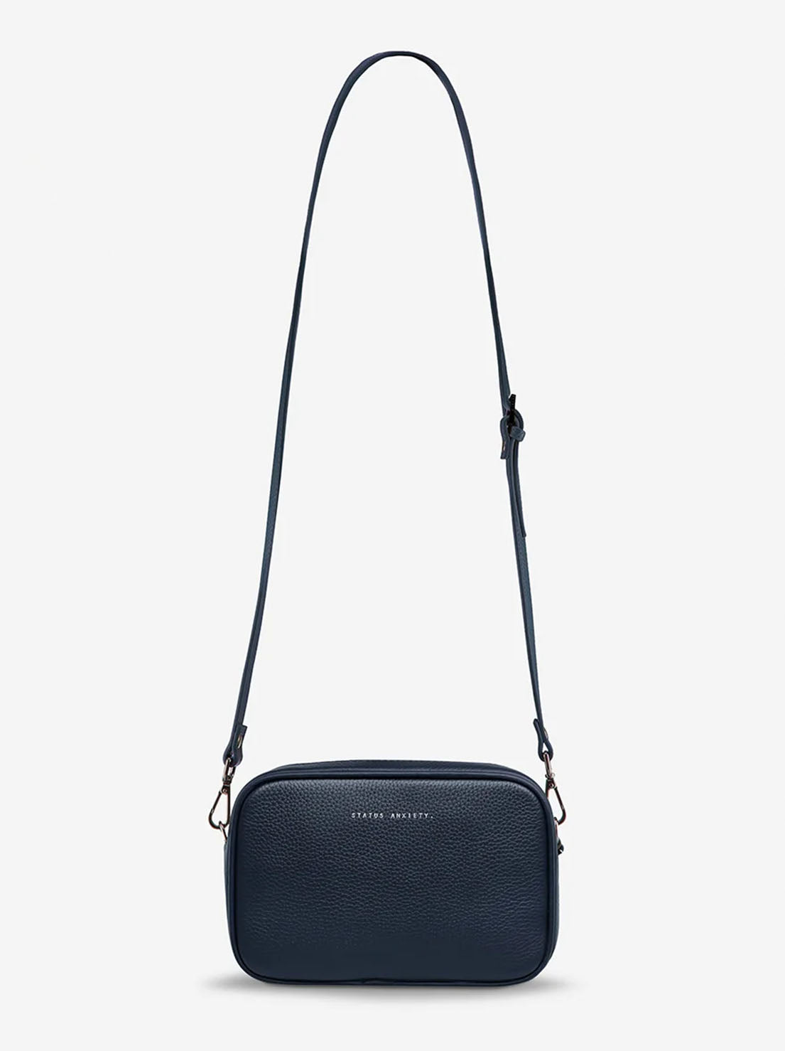 Status Anxiety - Plunder Bag With Dual Strap - Midnight Blue