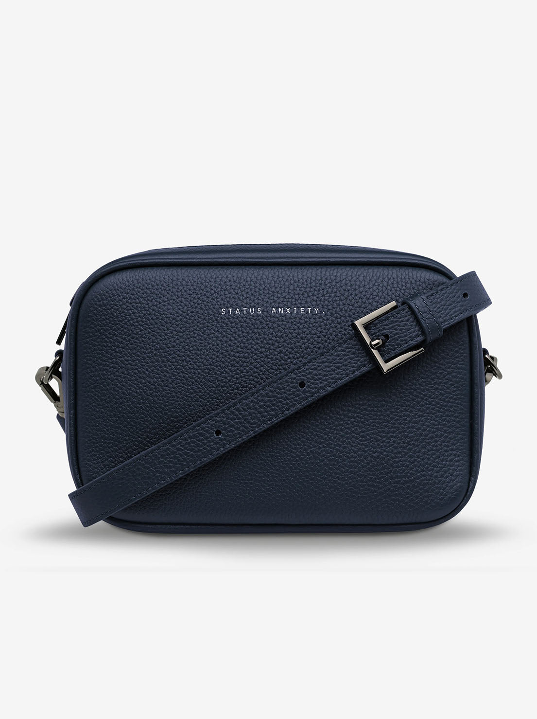Status Anxiety - Plunder Bag With Dual Strap - Midnight Blue