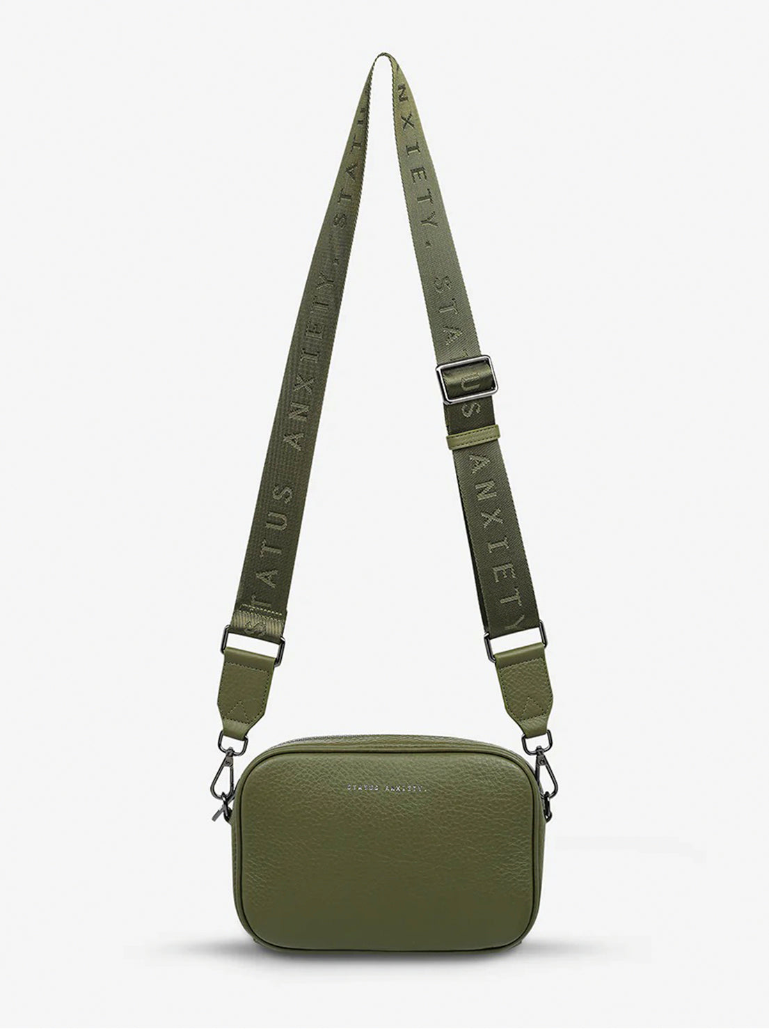 Status Anxiety - Plunder Bag With Webbed Strap - Khaki