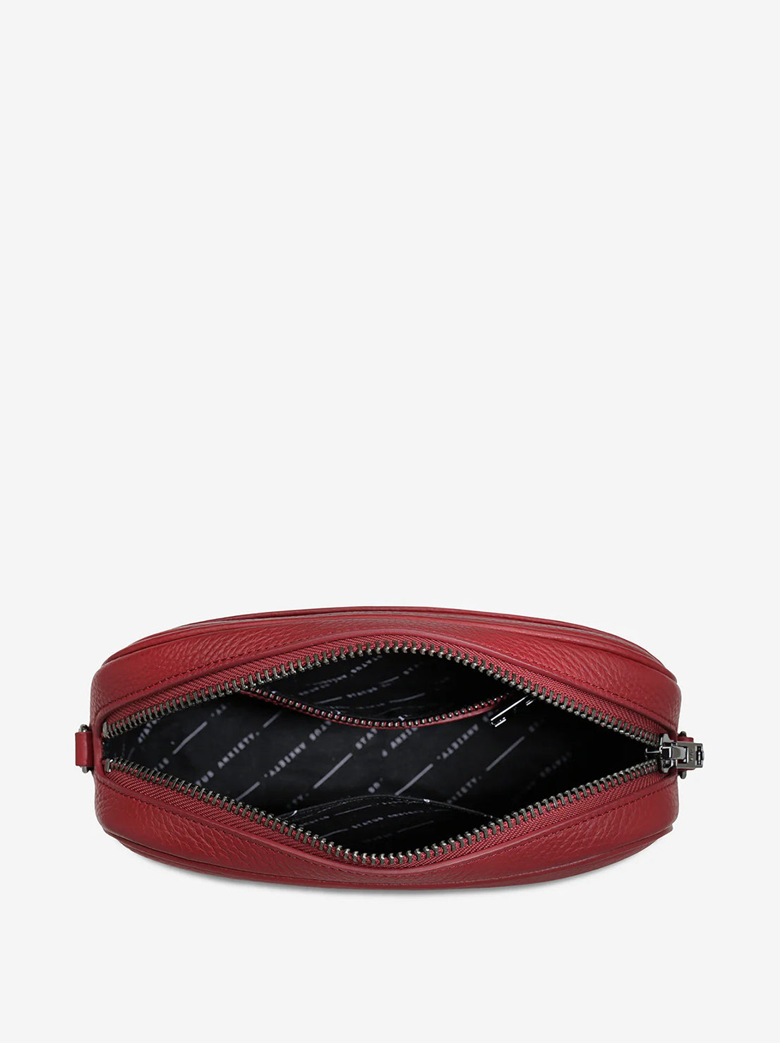 Status Anxiety - Plunder Bag With Webbed Strap - Rouge