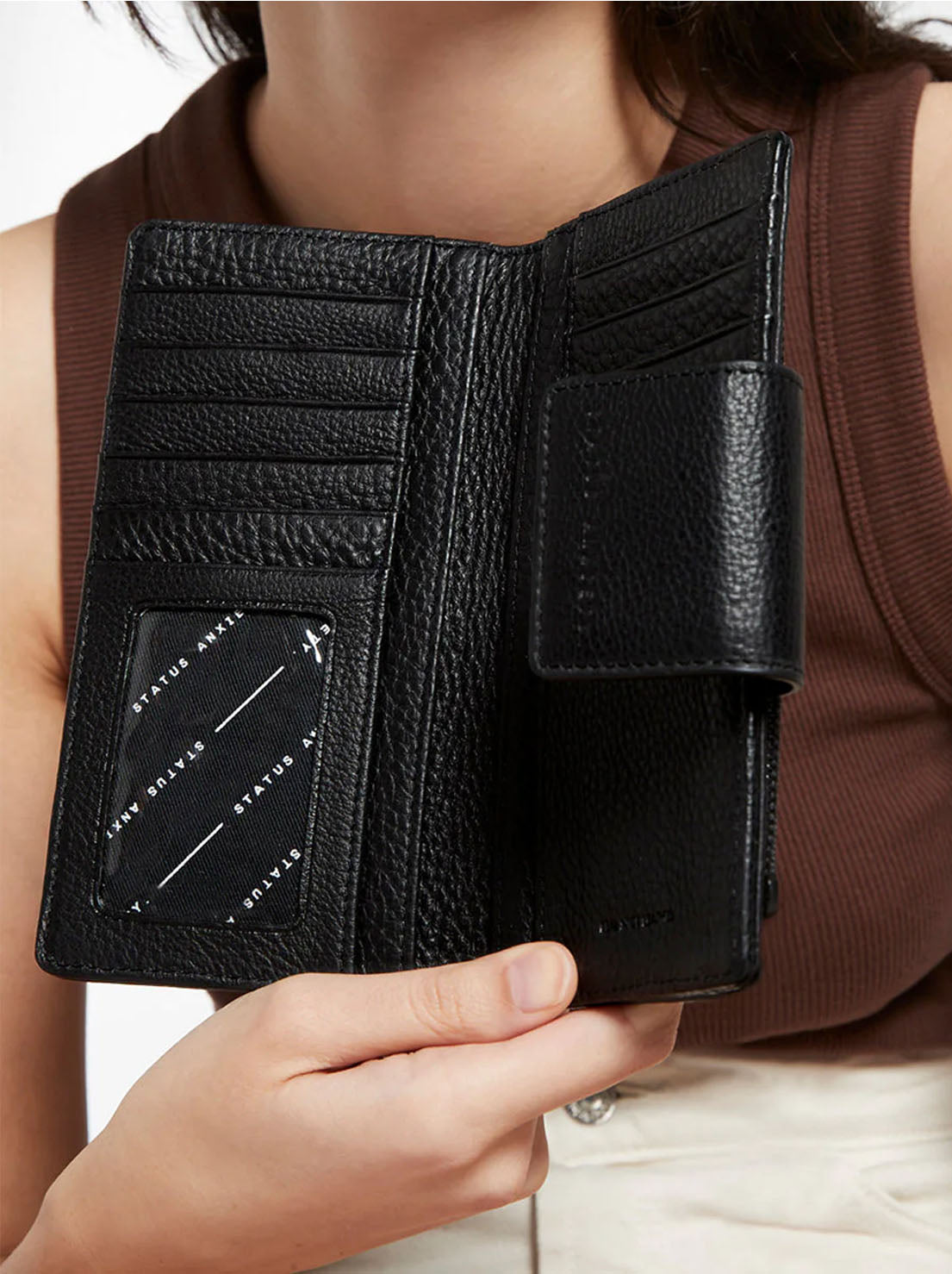 Status Anxiety - Ruins Wallet - Black