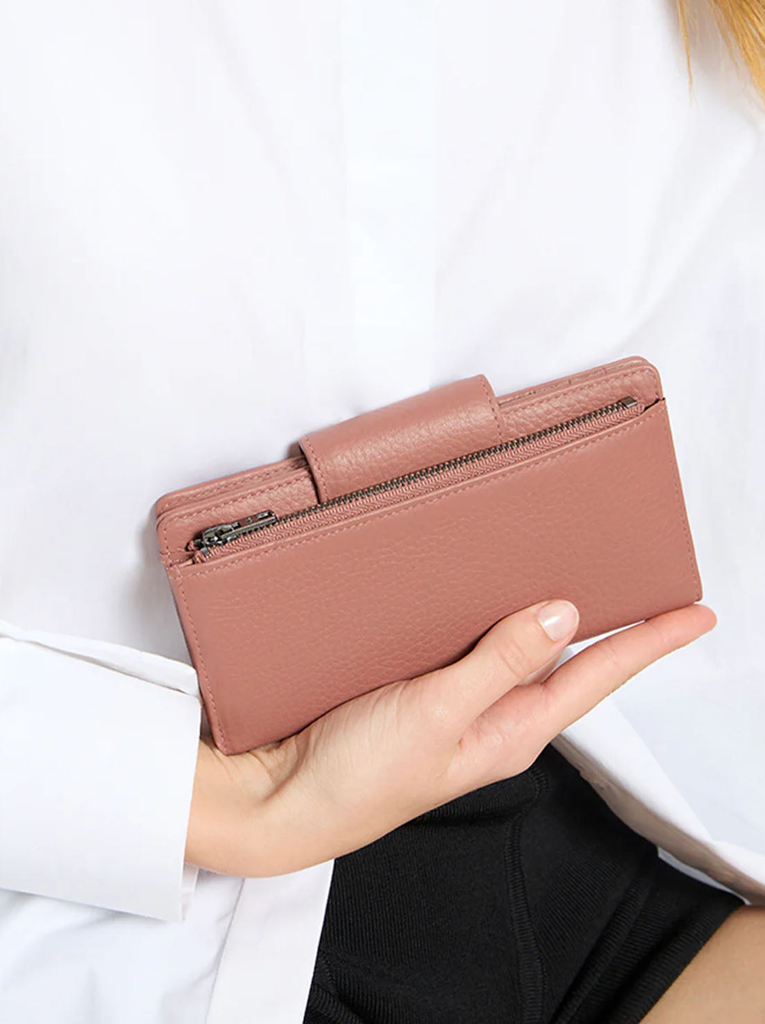 Status Anxiety - Ruins Wallet - Dusty Rose