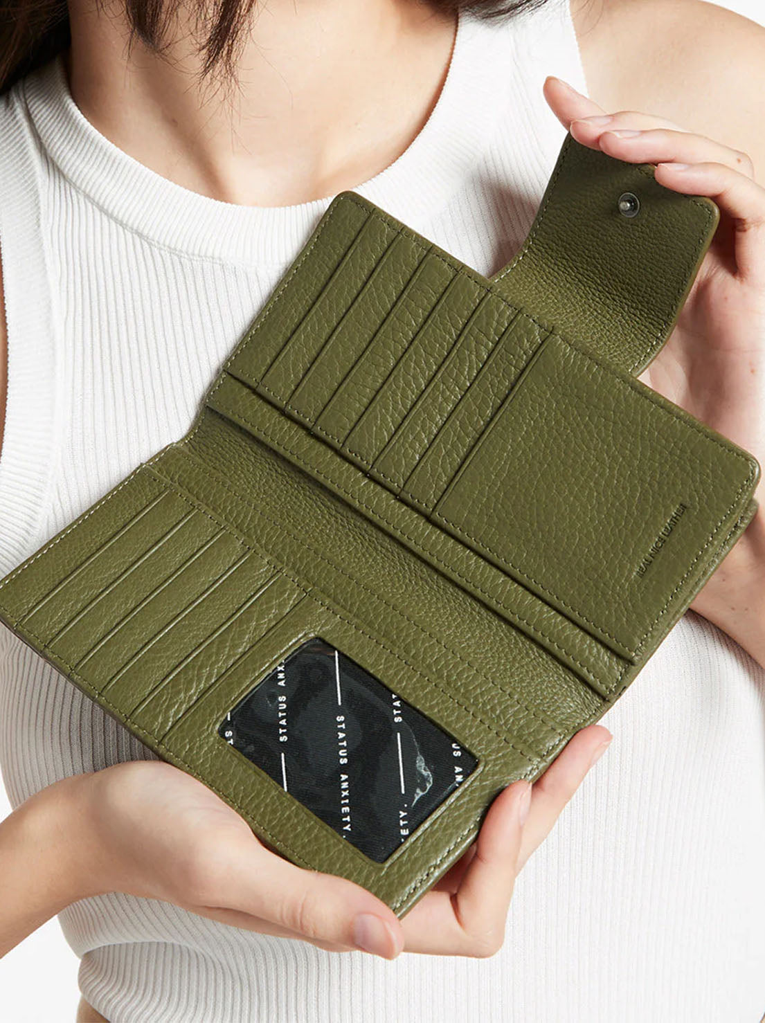 Status Anxiety - Ruins Wallet - Khaki