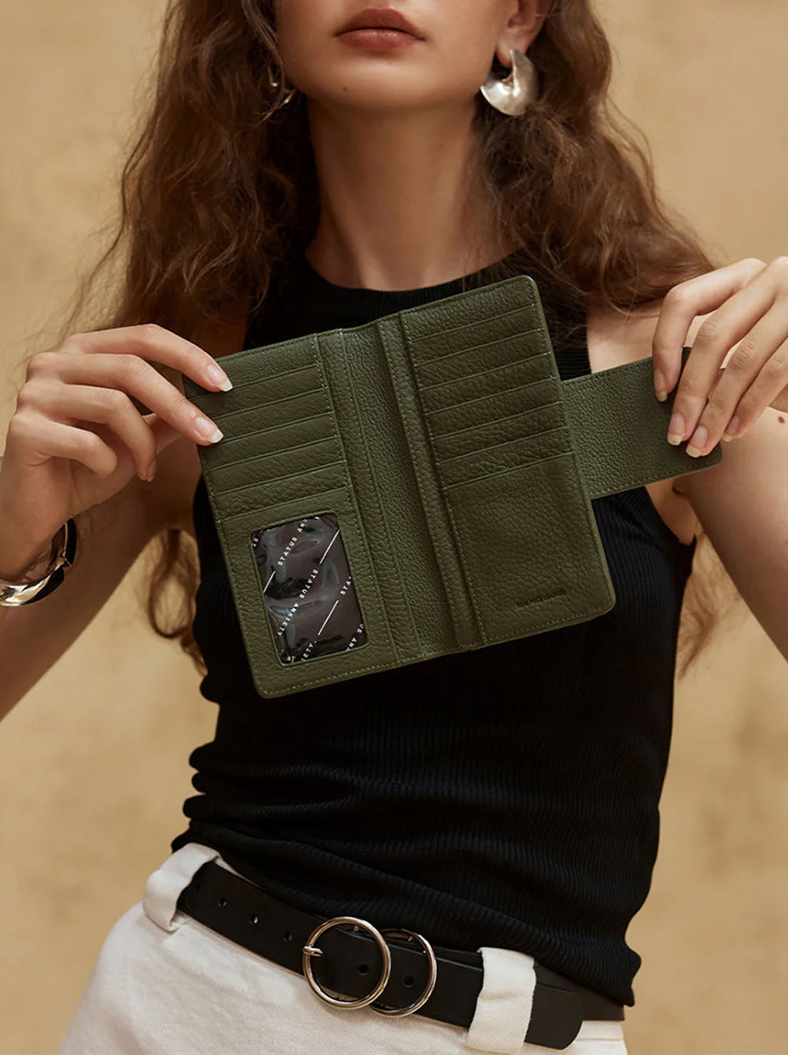 Status Anxiety - Ruins Wallet - Khaki