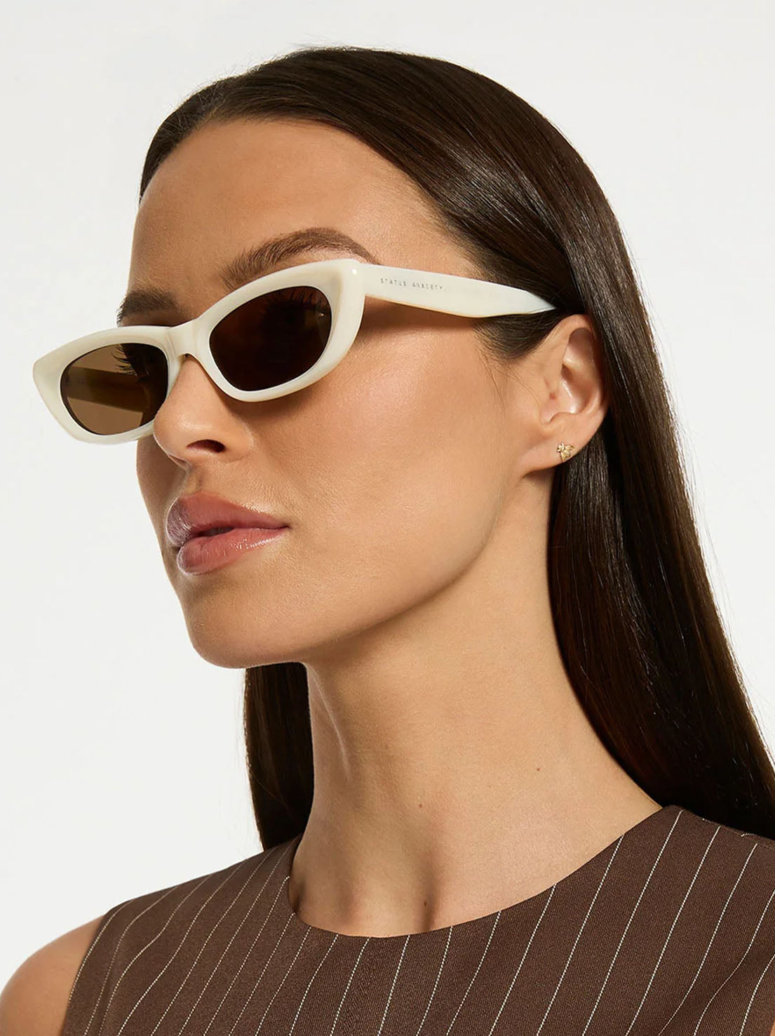 Status Anxiety - Sidelines Sunglasses - Bone