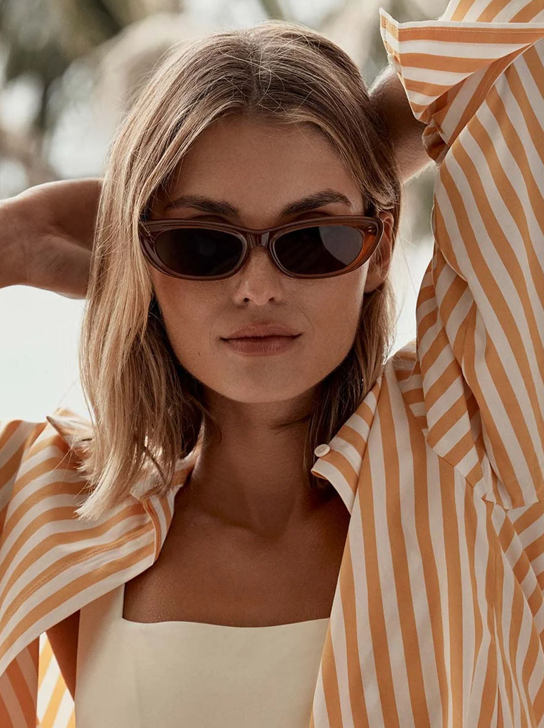 Status Anxiety - Sidelines Sunglasses - Brown