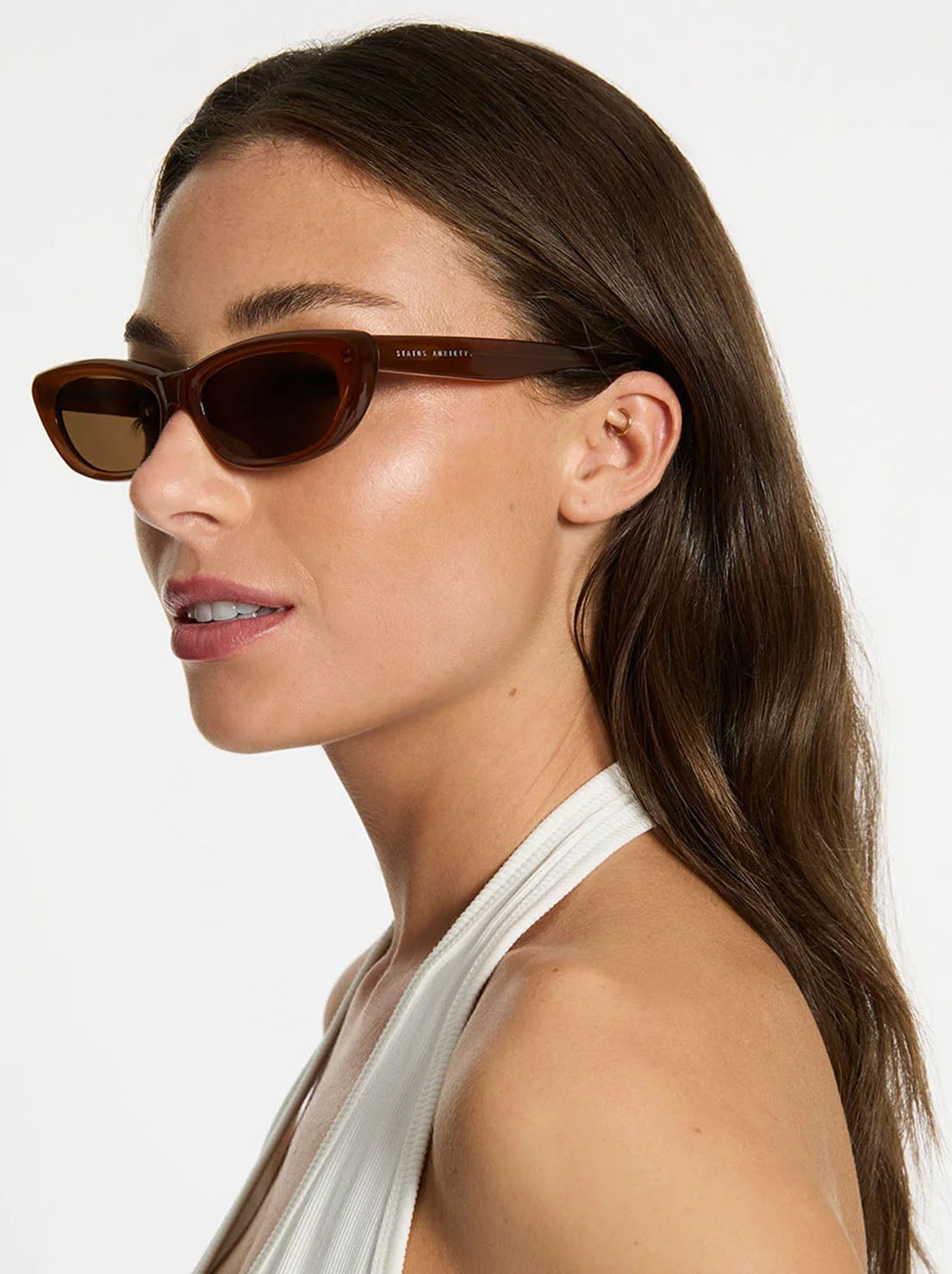 Status Anxiety - Sidelines Sunglasses - Brown