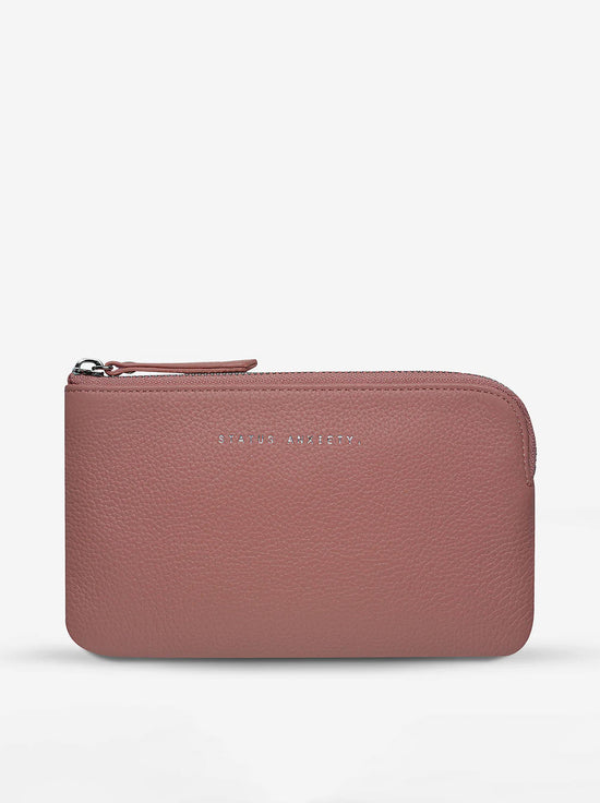 Status Anxiety - Smoke And Mirrors Wallet - Dusty Rose