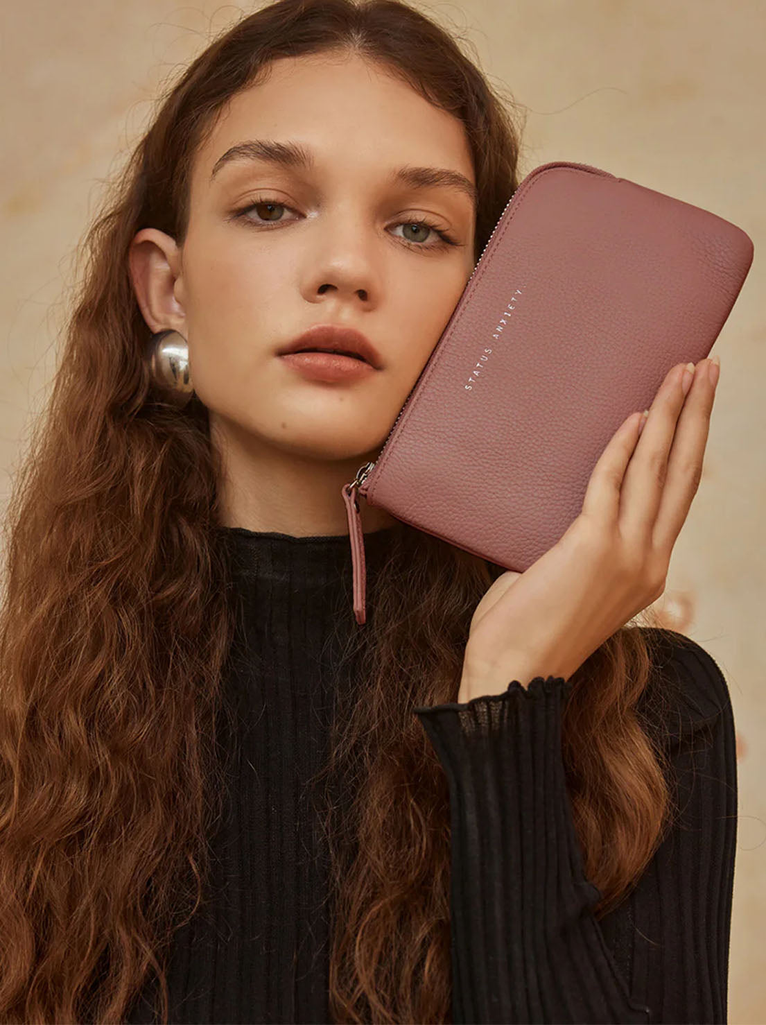 Status Anxiety - Smoke And Mirrors Wallet - Dusty Rose