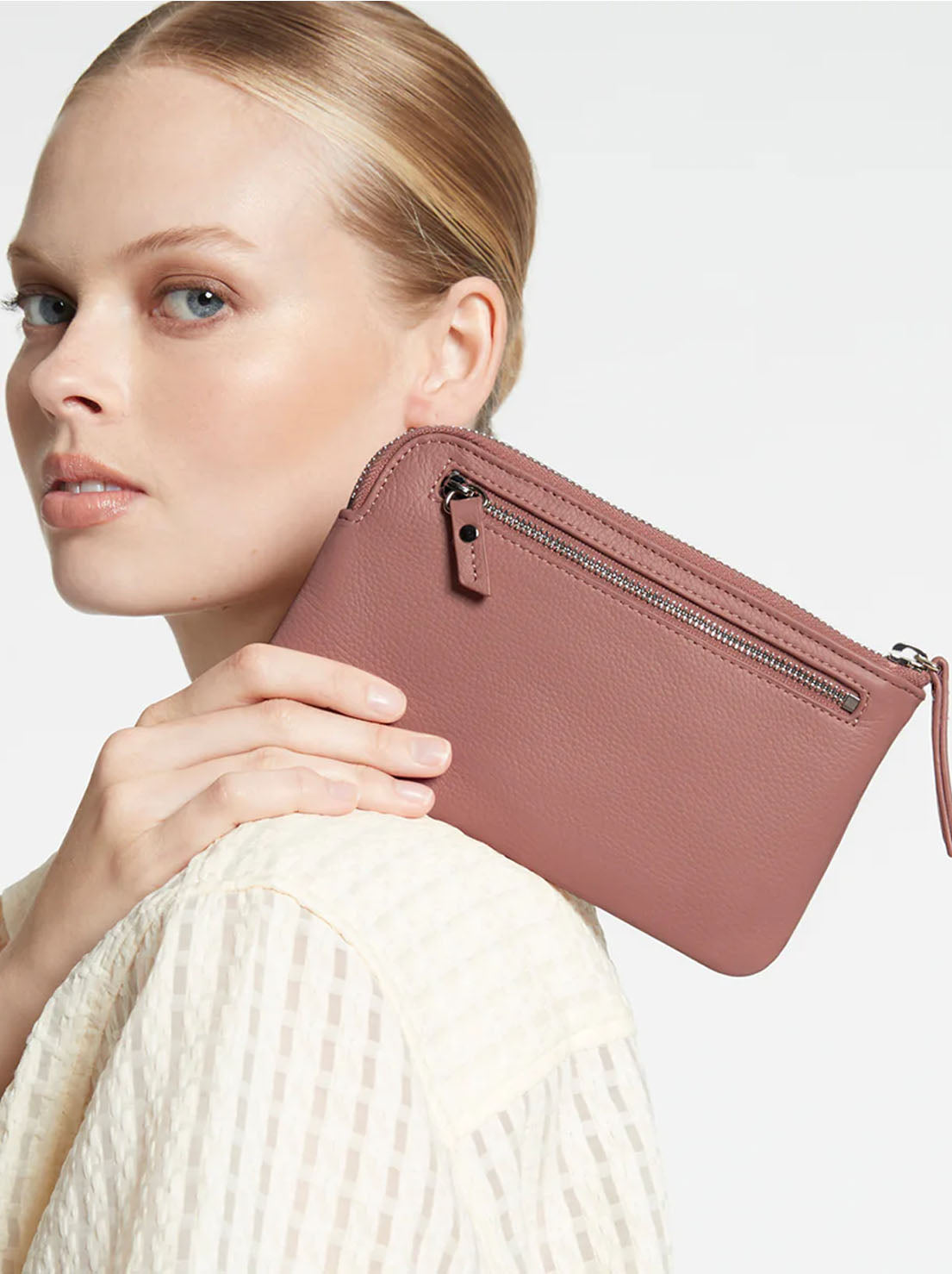 Status Anxiety - Smoke And Mirrors Wallet - Dusty Rose