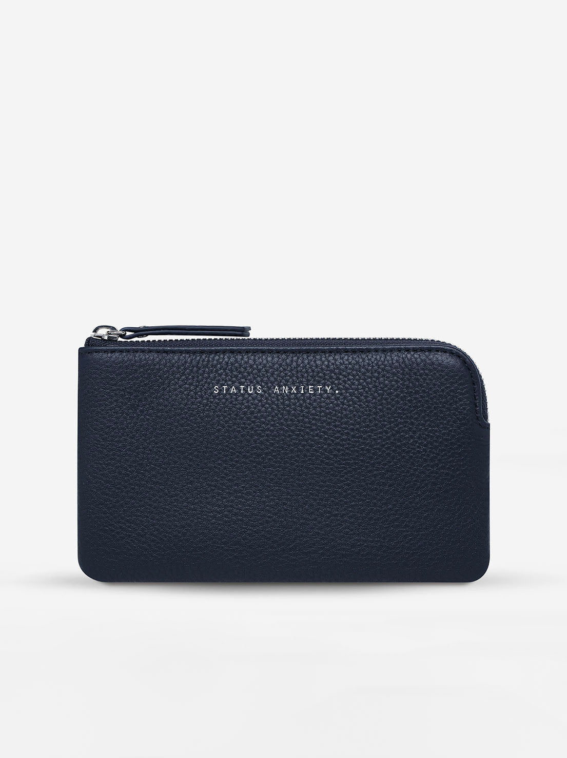 Status Anxiety - Smoke And Mirrors Wallet - Midnight Blue