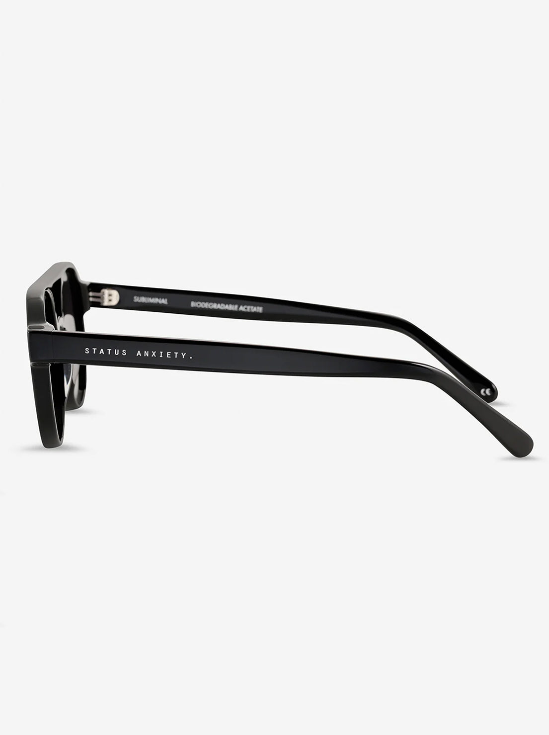 Status Anxiety - Subliminal Sunglasses - Black