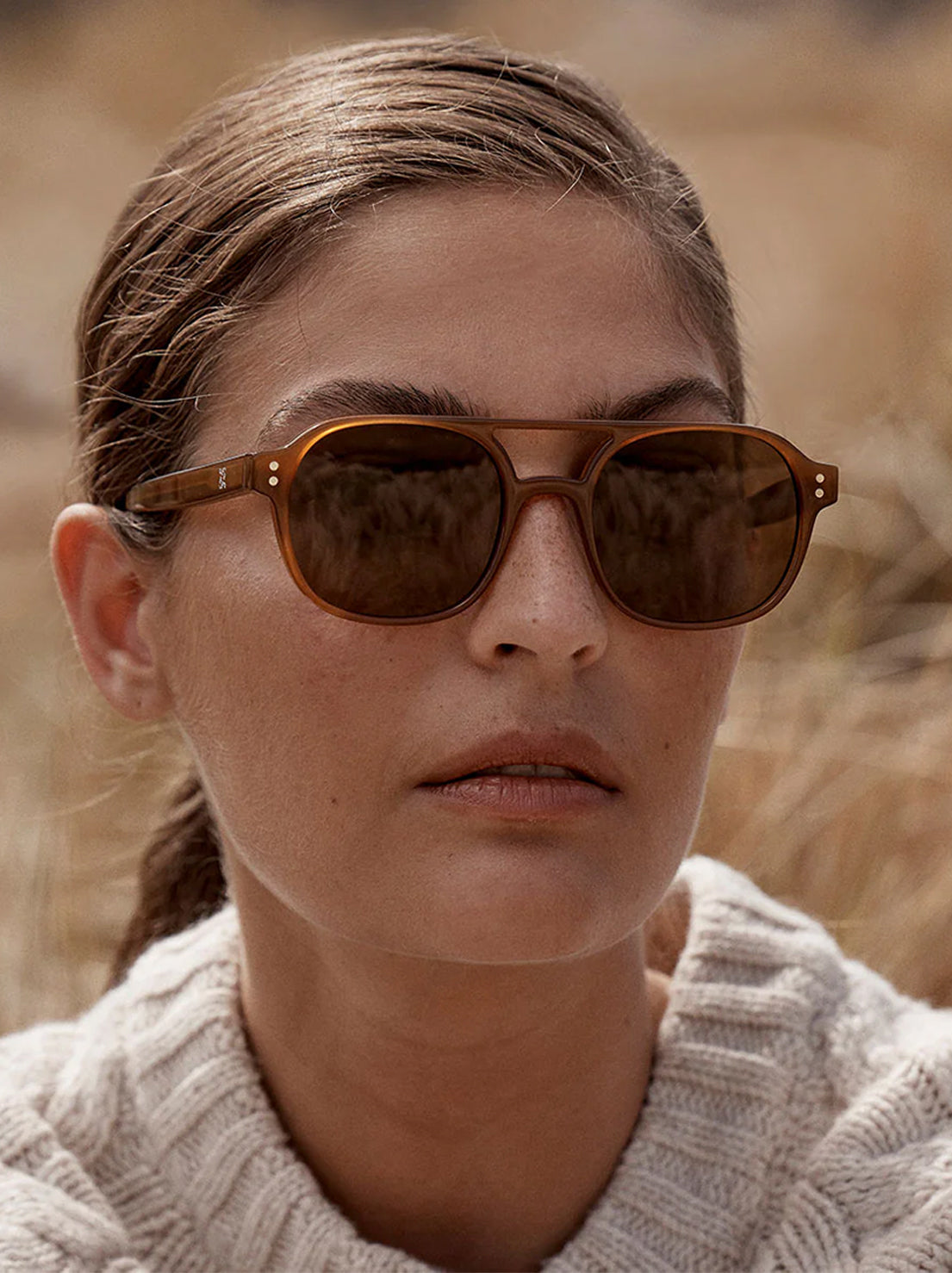 Status Anxiety - Subliminal Sunglasses - Brown