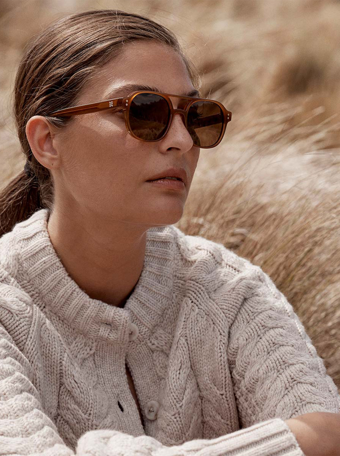Status Anxiety - Subliminal Sunglasses - Brown