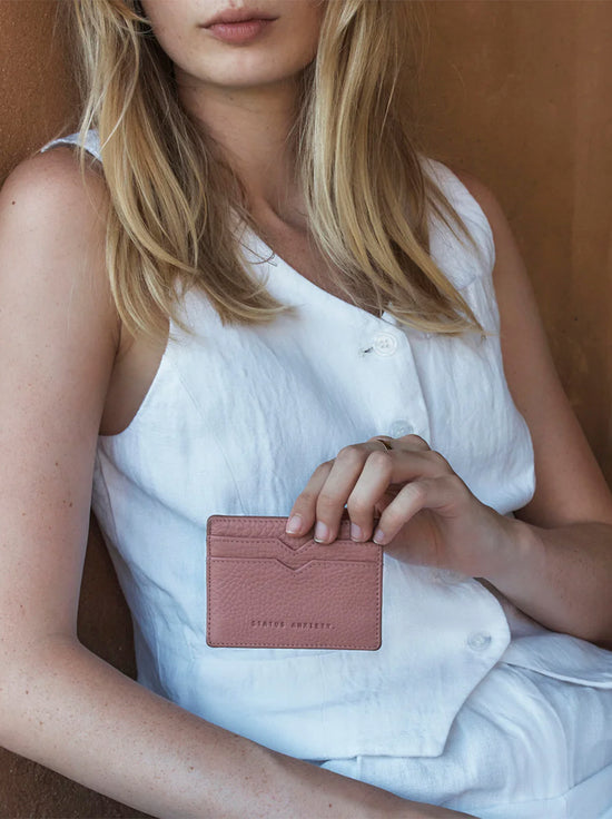 Status Anxiety - Together For Now Wallet - Dusty Rose