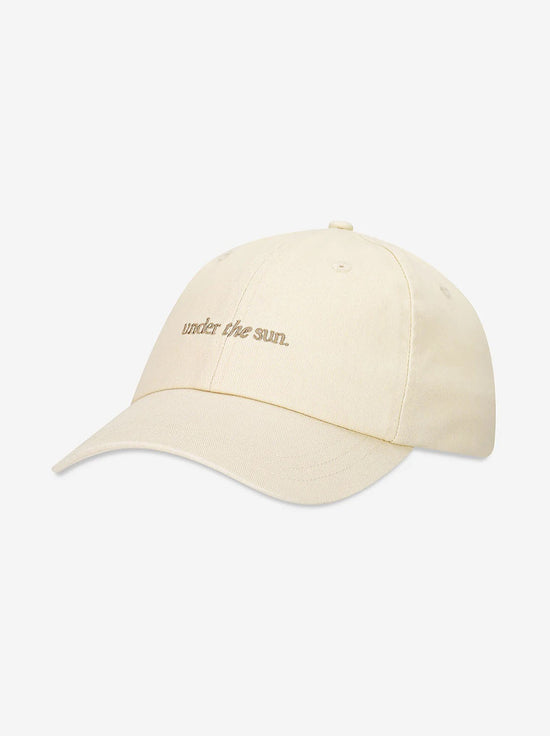 Status Anxiety - Under The Sun Logo Hat - Cream