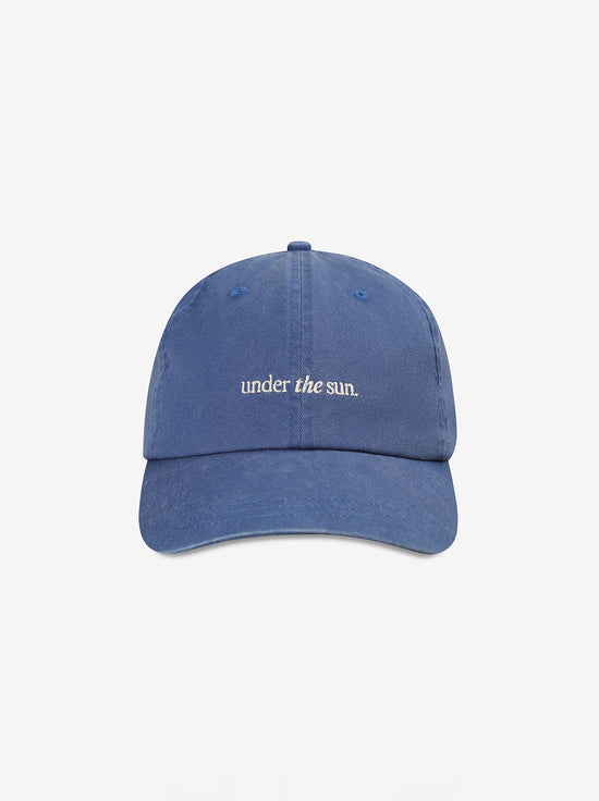 Status Anxiety - Under The Sun Logo Hat - French Blue