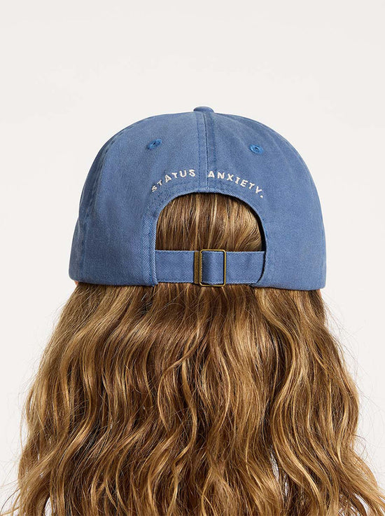 Status Anxiety - Under The Sun Logo Hat - French Blue