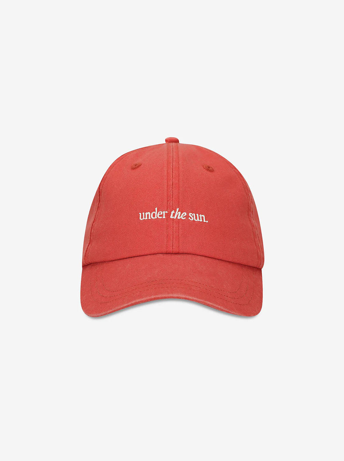 Status Anxiety - Under The Sun Logo Hat - Watermelon