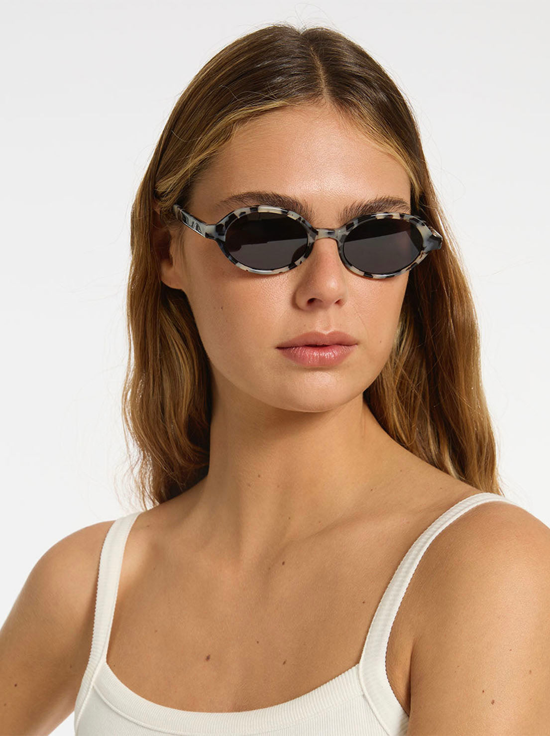 Status Anxiety - Wonder Sunglasses - White Tort