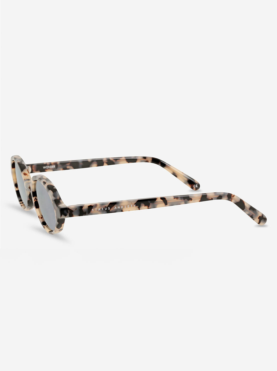 Status Anxiety - Wonder Sunglasses - White Tort