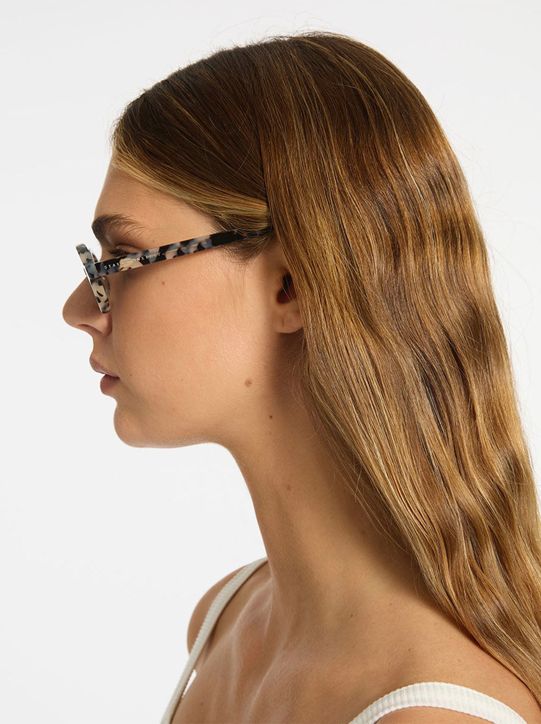 Status Anxiety - Wonder Sunglasses - White Tort