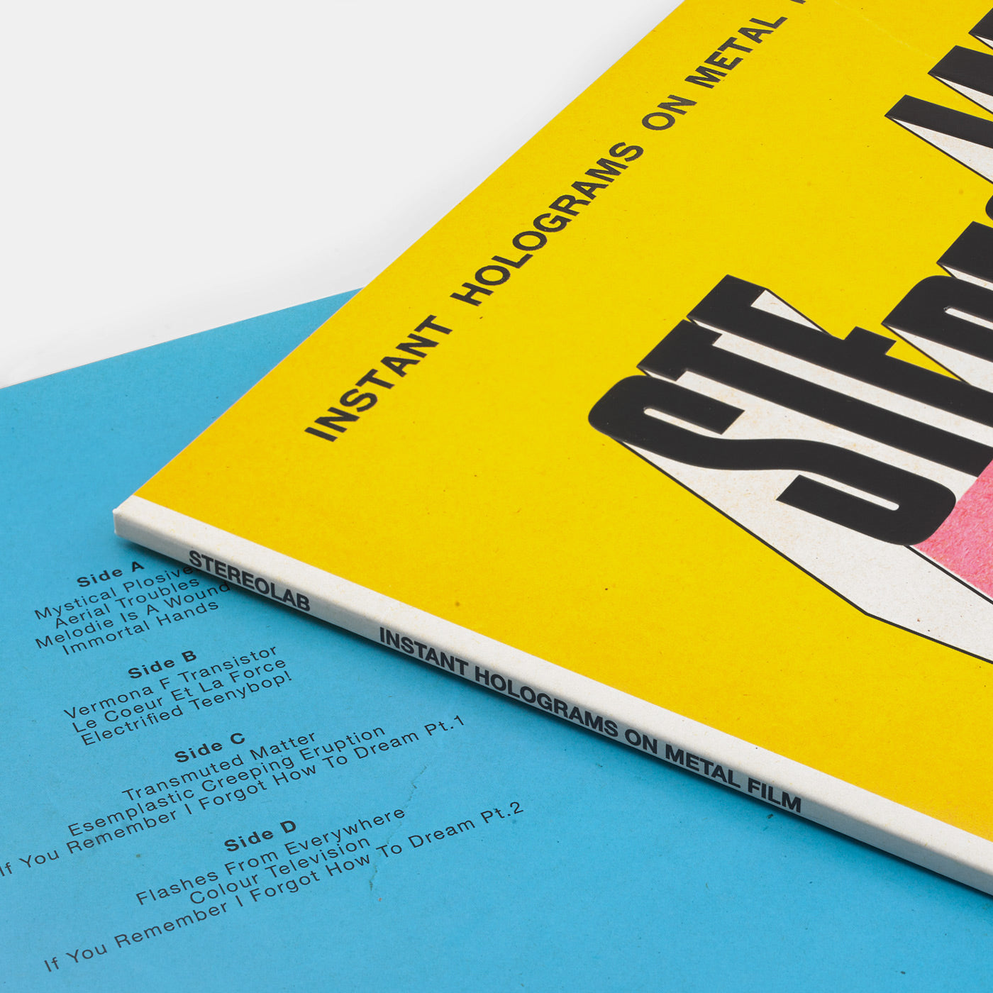 Stereolab - Instant Holograms On Metal Film. 2LP [Limited Clear Vinyl Edition]