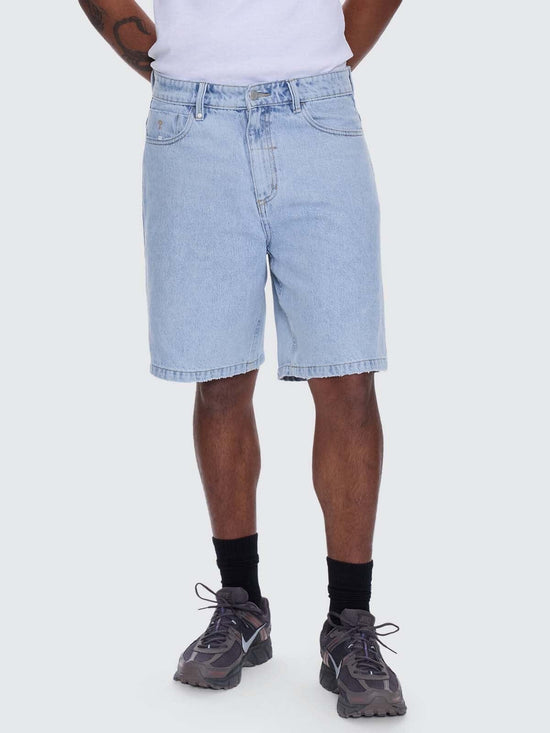 Thrills - Slacker Relaxed Denim Short - Serenity Blue
