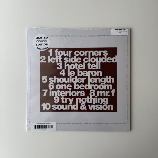 The Sea and Cake - One Bedroom. LP [White Vinyl]