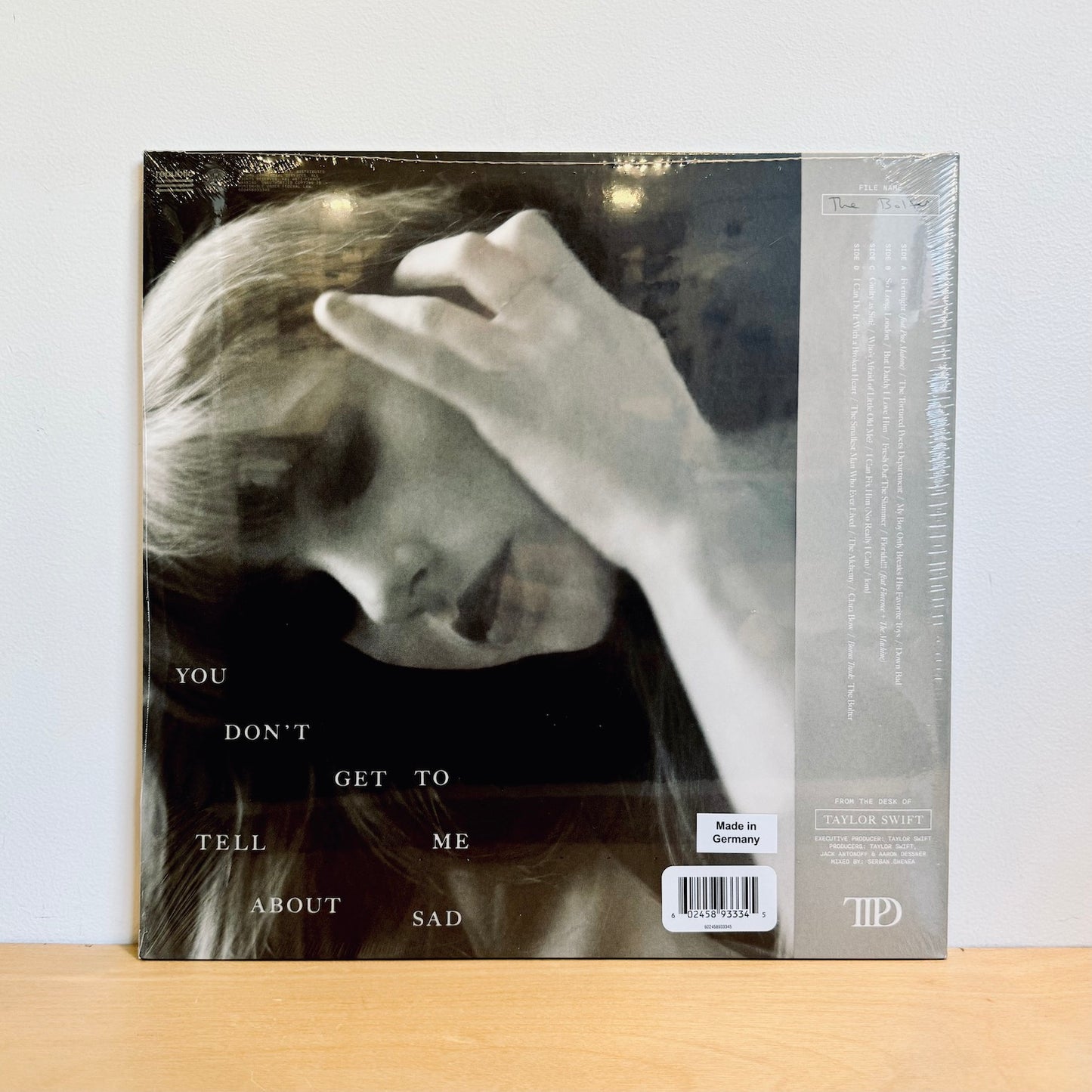 Taylor Swift - The Tortured Poets Department. 2LP [Ltd. Parchment Beige Vinyl / 'The Bolter' Edition]