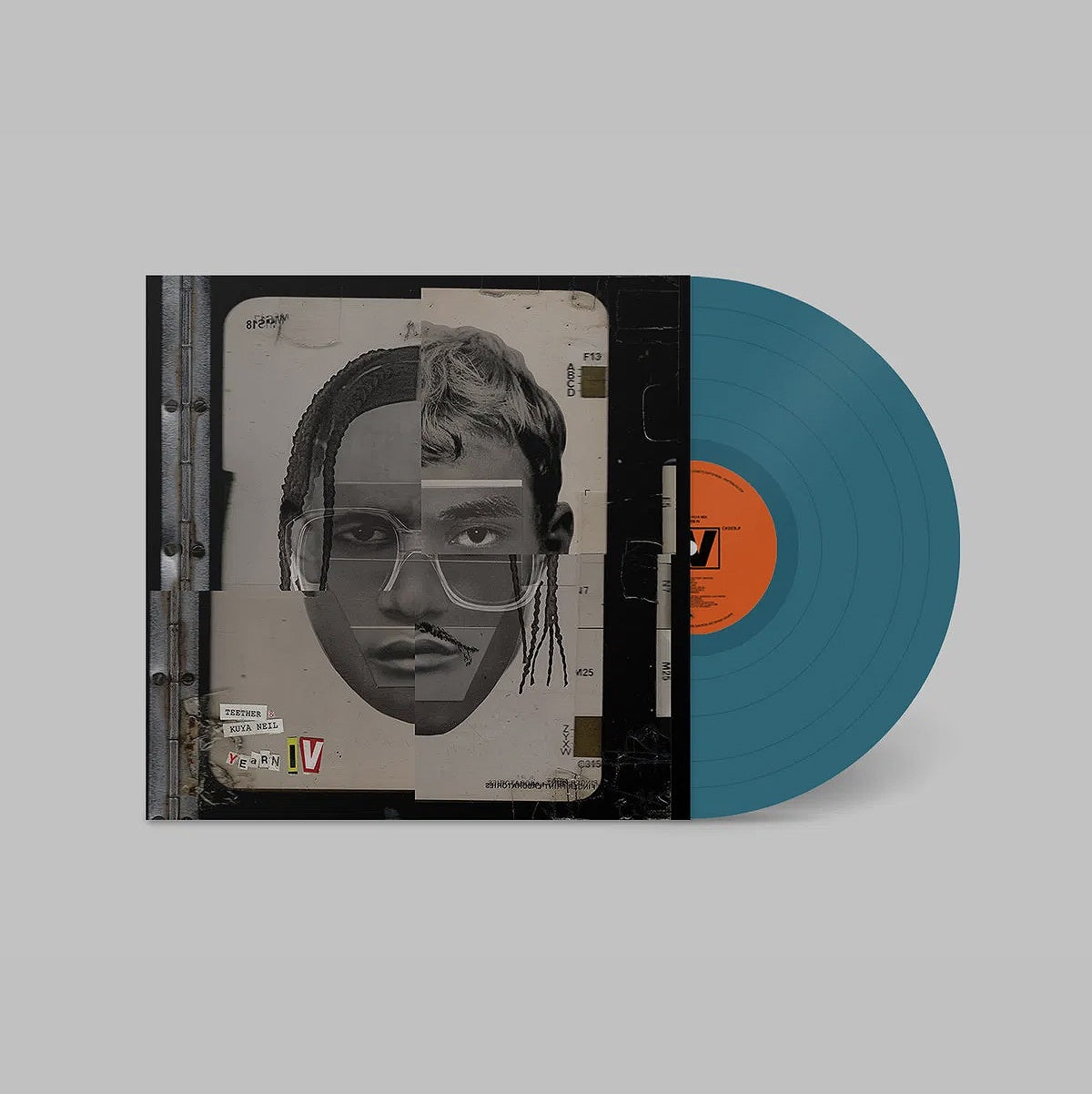 Teether & Kuya Neil - Yearn IV. LP [Sea Blue Vinyl]