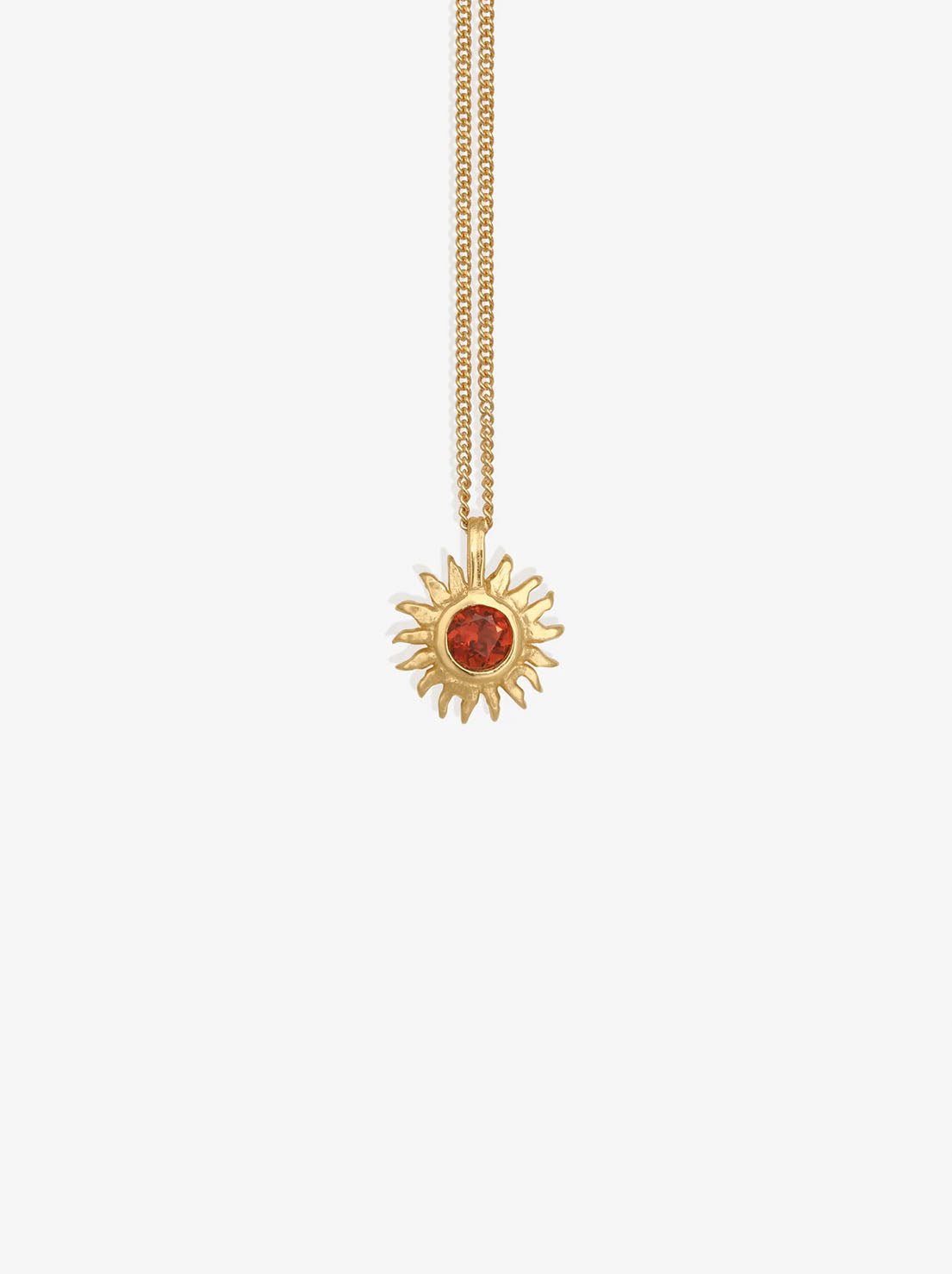 Temple of The Sun - Aten Necklace - 18k Gold Vermeil