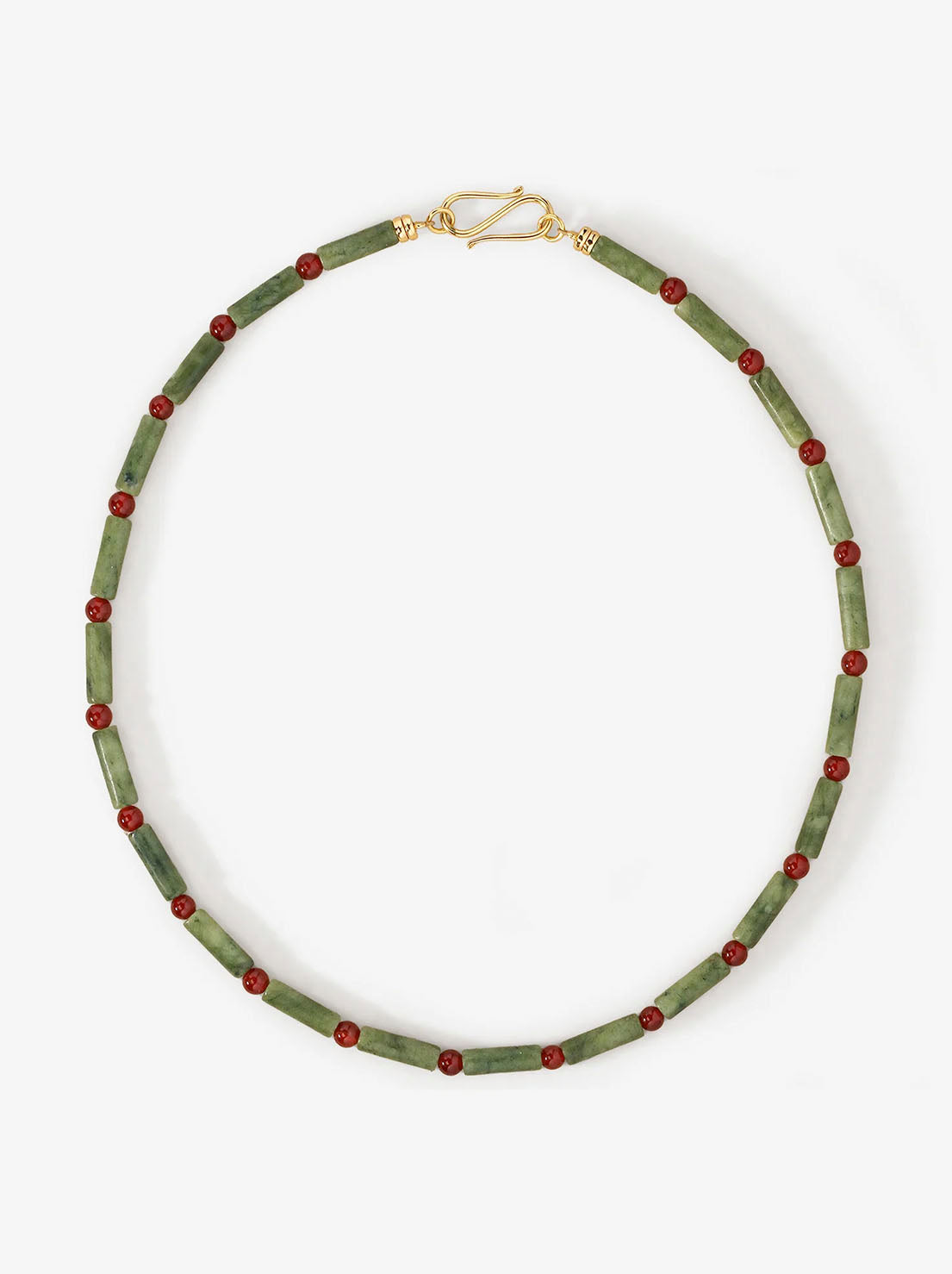 Temple of The Sun - Vana Beaded Necklace - 18k Gold Vermeil