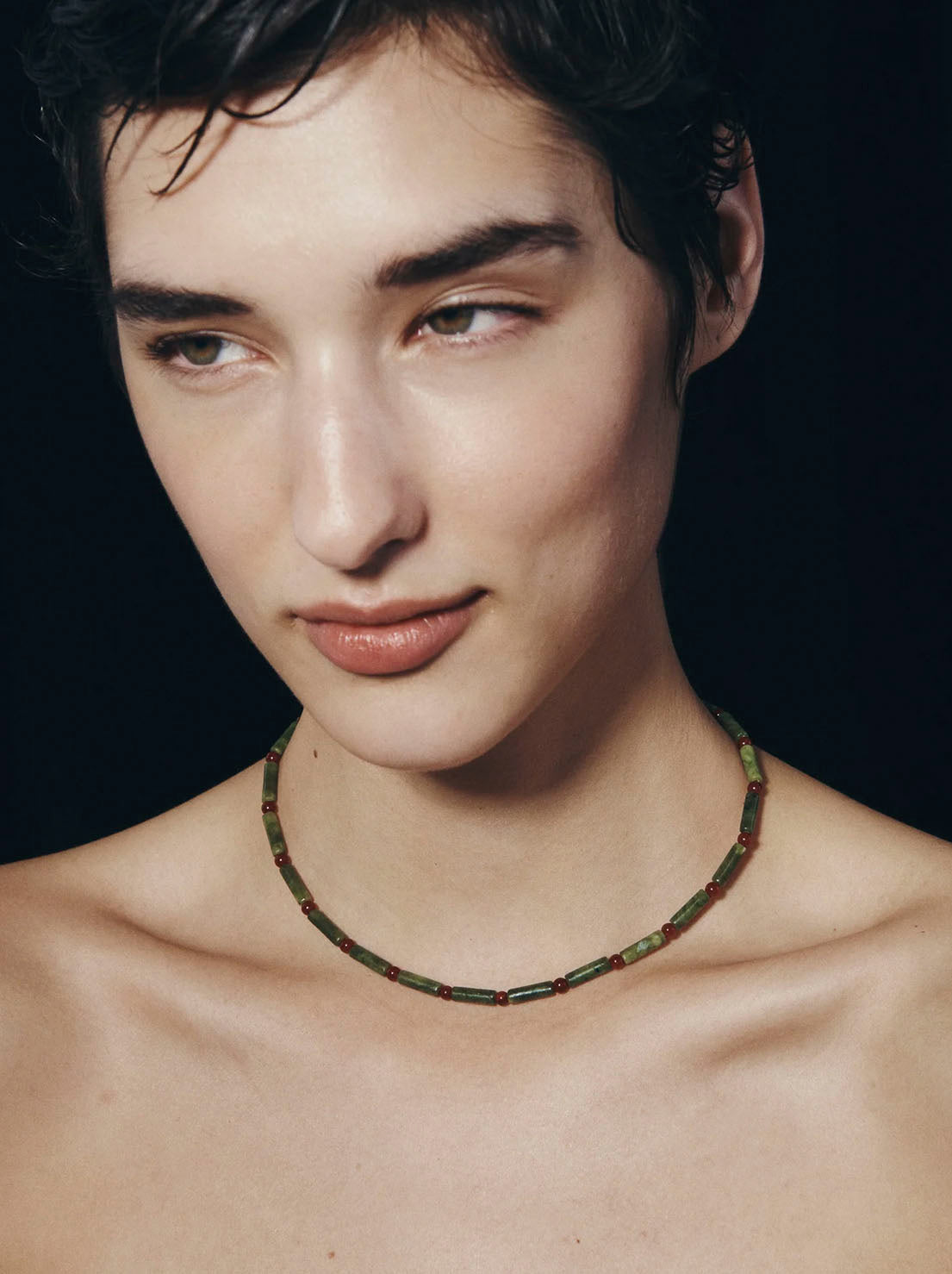 Temple of The Sun - Vana Beaded Necklace - 18k Gold Vermeil