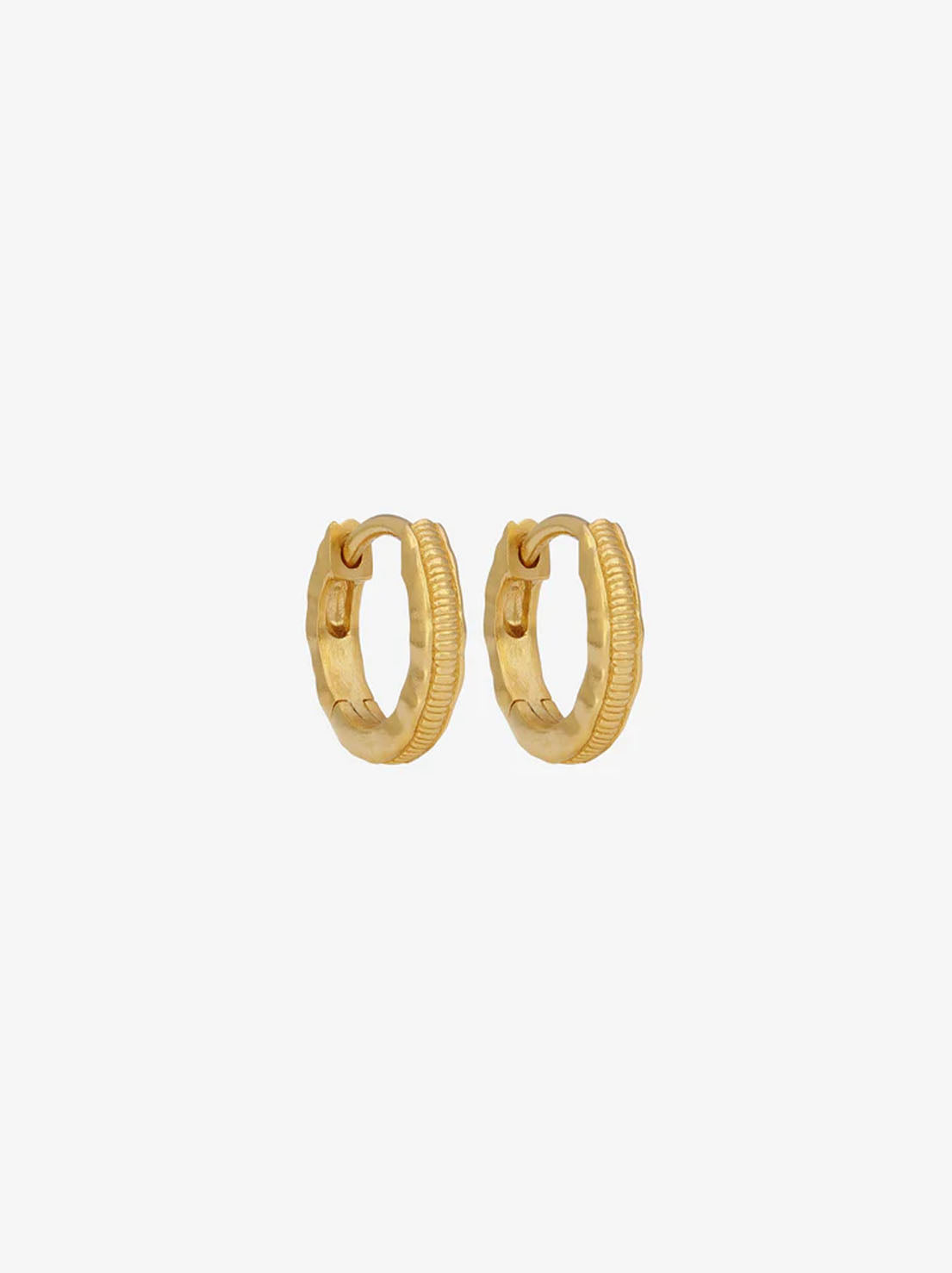 Temple of the Sun - Arete Huggies - 18k Gold Vermeil